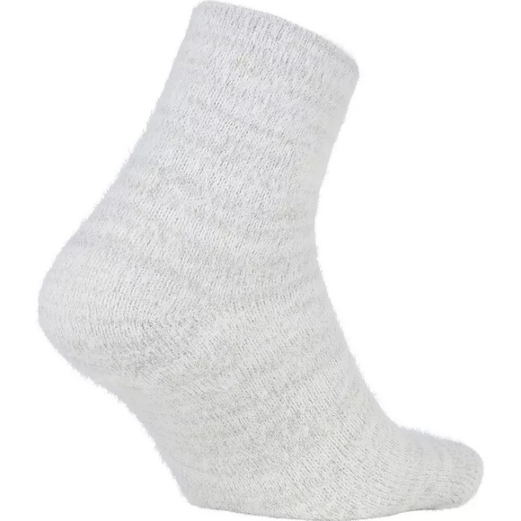 Northeast Outfitters Women's Cozy Cabin Socks in Color Gray/White Size 5-10 - Picture 2 of 3